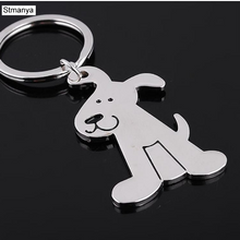 Load image into Gallery viewer, Metal Dog Keychain Key Ring fashion accessory