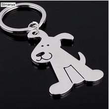 Load image into Gallery viewer, Metal Dog Keychain Key Ring fashion accessory