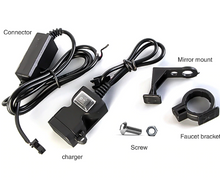 Load image into Gallery viewer, Dual USB Port 12V Waterproof Motorbike Motorcycle