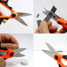 Load image into Gallery viewer, SAMSFXSAMSFX Fishing Heavy Duty Braid Scissors with Sheath