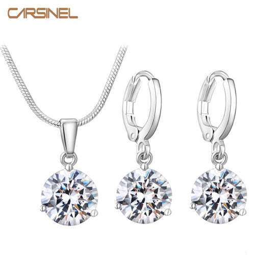 CARSINEL 21 Colors Jewelry Sets for Women Round