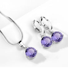 Load image into Gallery viewer, CARSINEL 21 Colors Jewelry Sets for Women Round