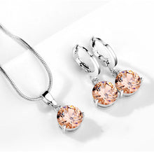 Load image into Gallery viewer, CARSINEL 21 Colors Jewelry Sets for Women Round