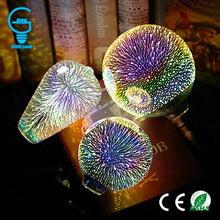 Load image into Gallery viewer, 3D Colourful Star LED Edison