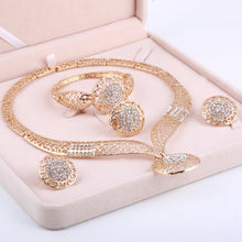 Load image into Gallery viewer, Dubai Gold Jewelry Sets Nigerian Wedding