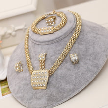 Load image into Gallery viewer, Dubai Gold Jewelry Sets Nigerian Wedding