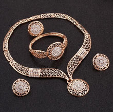 Load image into Gallery viewer, Dubai Gold Jewelry Sets Nigerian Wedding