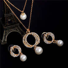 Load image into Gallery viewer, ZOSHI Elegant Simulated Pearl Bridal Jewelry Sets Wedding