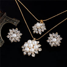 Load image into Gallery viewer, ZOSHI Elegant Simulated Pearl Bridal Jewelry Sets Wedding