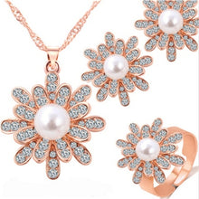 Load image into Gallery viewer, ZOSHI Elegant Simulated Pearl Bridal Jewelry Sets Wedding