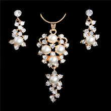 Load image into Gallery viewer, ZOSHI Elegant Simulated Pearl Bridal Jewelry Sets Wedding
