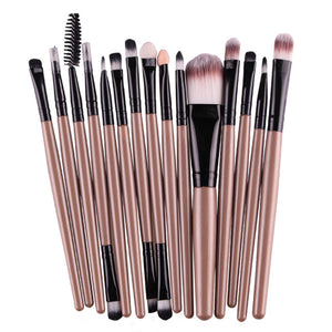 15Pcs Makeup Brushes Set Eye