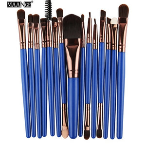 15Pcs Makeup Brushes Set Eye