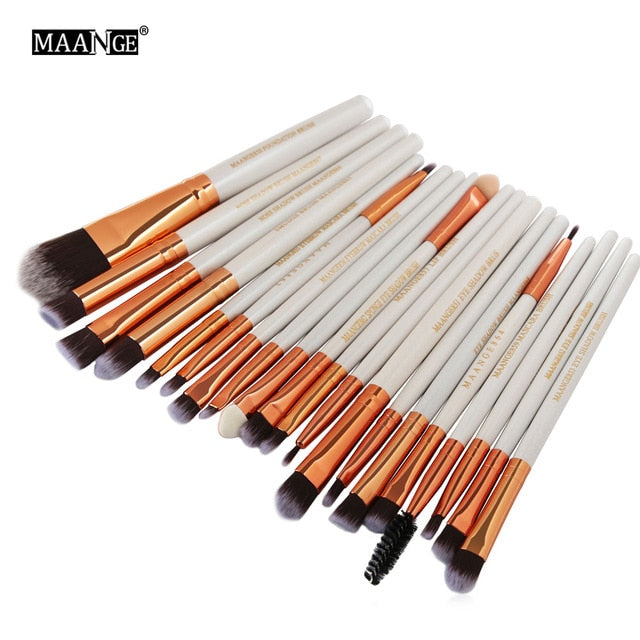 20/22Pcs Beauty Makeup Brushes Set Cosmetic