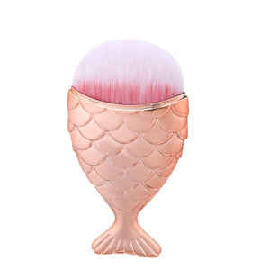 1pcs Diamond Fish Makeup Brush Set Foundation
