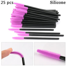 Load image into Gallery viewer, Eyelash Extension Disposable Eyebrow brush Mascara Wand Applicator Spoolers Eye Lashes Cosmetic Brushes Set makeup tools