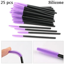 Load image into Gallery viewer, Eyelash Extension Disposable Eyebrow brush Mascara Wand Applicator Spoolers Eye Lashes Cosmetic Brushes Set makeup tools