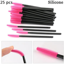 Load image into Gallery viewer, Eyelash Extension Disposable Eyebrow brush Mascara Wand Applicator Spoolers Eye Lashes Cosmetic Brushes Set makeup tools