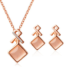 Load image into Gallery viewer, Opal Jewelry Sets For Woman Pendant Necklaces Choker Water