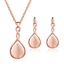 Load image into Gallery viewer, Opal Jewelry Sets For Woman Pendant Necklaces Choker Water