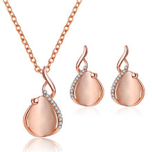 Load image into Gallery viewer, Opal Jewelry Sets For Woman Pendant Necklaces Choker Water