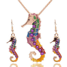 Load image into Gallery viewer, Opal Jewelry Sets For Woman Pendant Necklaces Choker Water