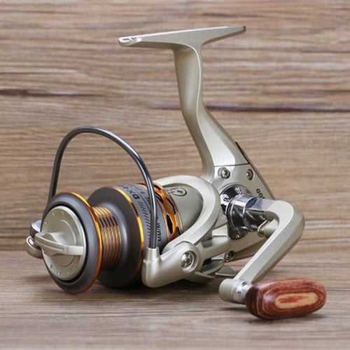Fishing coil Wooden handshake