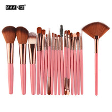 Load image into Gallery viewer, 6/15/18Pcs Makeup Brushes Tool Set Cosmetic Powder Eye