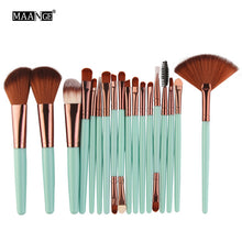 Load image into Gallery viewer, 6/15/18Pcs Makeup Brushes Tool Set Cosmetic Powder Eye