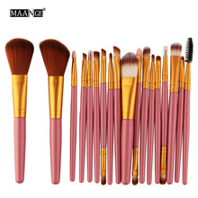 Load image into Gallery viewer, 6/15/18Pcs Makeup Brushes Tool Set Cosmetic Powder Eye