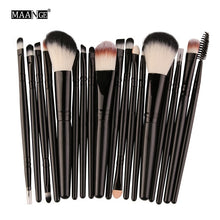 Load image into Gallery viewer, 6/15/18Pcs Makeup Brushes Tool Set Cosmetic Powder Eye