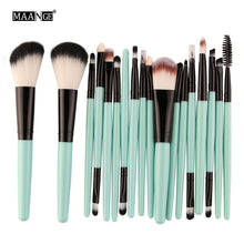 Load image into Gallery viewer, 6/15/18Pcs Makeup Brushes Tool Set Cosmetic Powder Eye