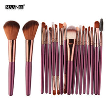 Load image into Gallery viewer, 6/15/18Pcs Makeup Brushes Tool Set Cosmetic Powder Eye