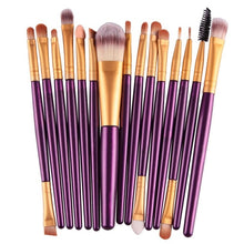 Load image into Gallery viewer, 6/15/18Pcs Makeup Brushes Tool Set Cosmetic Powder Eye