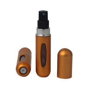 5ml Portable Mini Refillable Perfume Bottle With Spray Scent Pump Empty Cosmetic Containers Spray Atomizer Bottle For Travel New