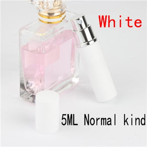 5ml Portable Mini Refillable Perfume Bottle With Spray Scent Pump Empty Cosmetic Containers Spray Atomizer Bottle For Travel New