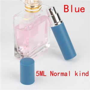 5ml Portable Mini Refillable Perfume Bottle With Spray Scent Pump Empty Cosmetic Containers Spray Atomizer Bottle For Travel New