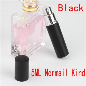 5ml Portable Mini Refillable Perfume Bottle With Spray Scent Pump Empty Cosmetic Containers Spray Atomizer Bottle For Travel New