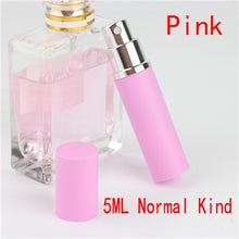 Load image into Gallery viewer, 5ml Portable Mini Refillable Perfume Bottle With Spray Scent Pump Empty Cosmetic Containers Spray Atomizer Bottle For Travel New