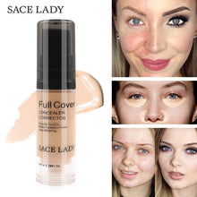 Load image into Gallery viewer, SACE LADY Full Cover 8 Colors Liquid Concealer Makeup 6ml Eye c