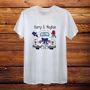 Prince Harry And Meghan Markle Royal Wedding 2018 T-Shirt Men Women Unisex Gift