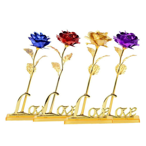 24k Gold Foil Rose - With Box