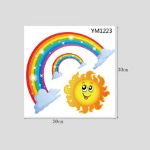 Load image into Gallery viewer, 18/24 pcs/set Cartoon Rainbow Wall Sticker Transparent  Children Room