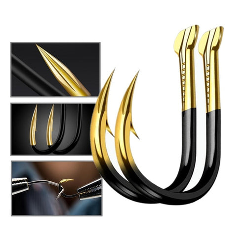 10pcs/Lot Fishing Hooks Fishhooks Fishing Accessories