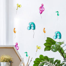 Load image into Gallery viewer, 18/24 pcs/set Cartoon Rainbow Wall Sticker Transparent  Children Room