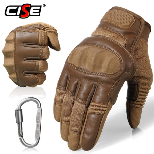 Motorcycle Skidproof Hard Knuckle Full Finger Gloves